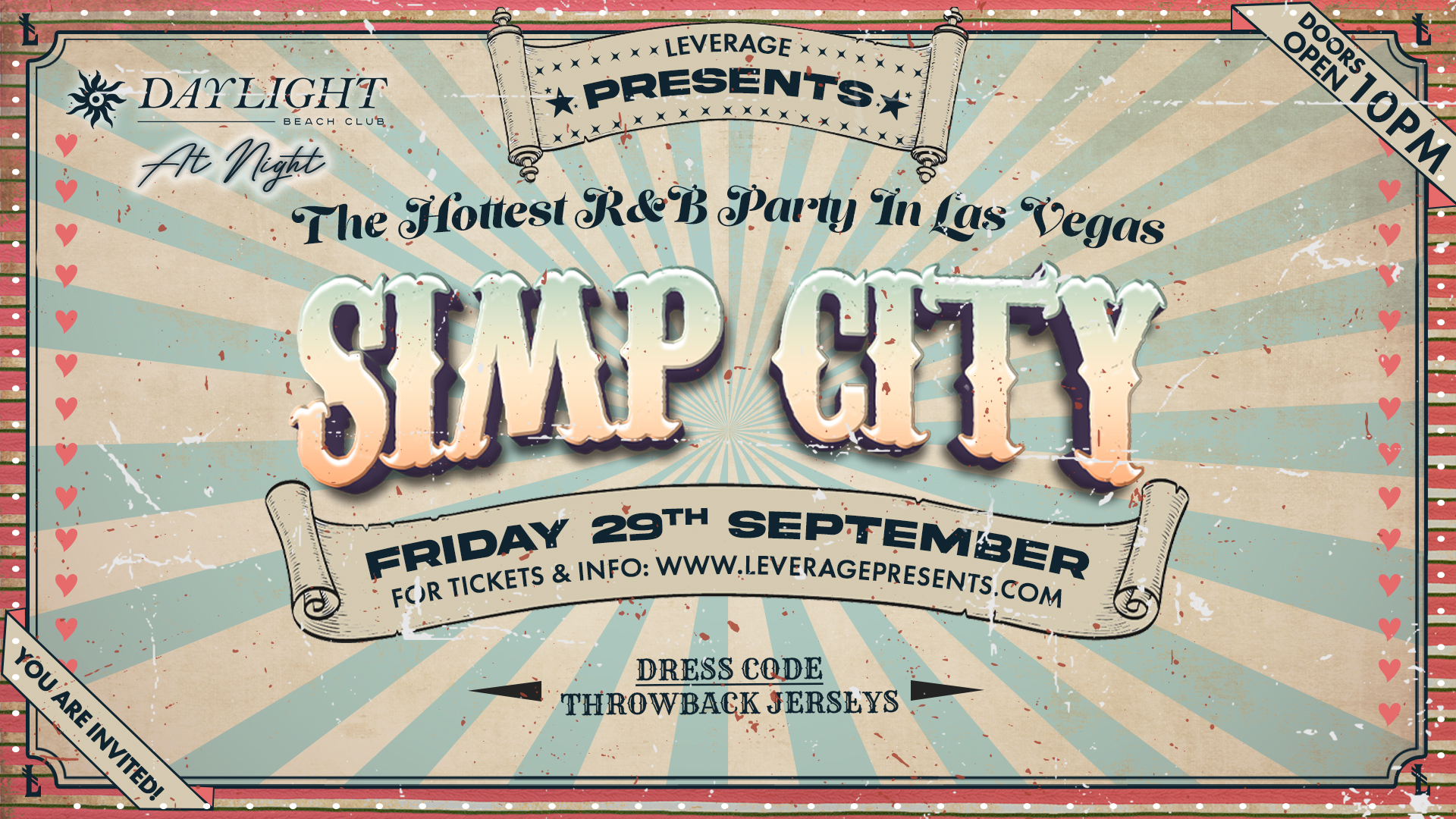 Don’t Miss The Final Simp City at DAYLIGHT