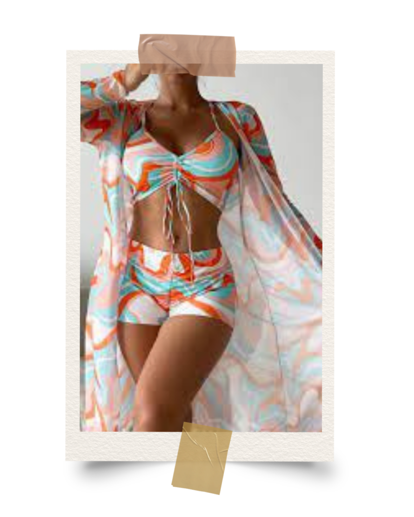 Dive into 2024: Top Trends in Pool Party Swimwear for Your Vegas Splash - Kimono Swimwear: When you're ready to sashay away from the pool and into the club, a chic cover-up or a breezy
kimono is your best ally.