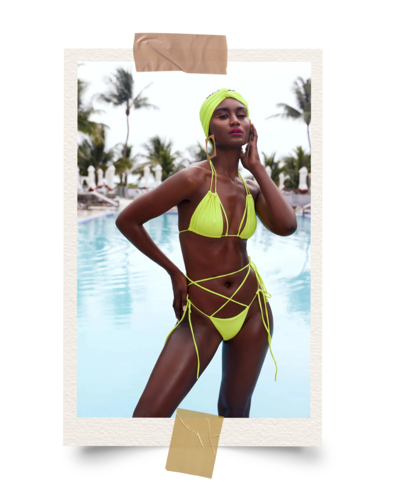 Dive into 2024: Top Trends in Pool Party Swimwear for Your Vegas Splash - Neon Nostalgia: Neon is back with a vengeance, ready to make your tan pop and your presence known. These
electric colors are for those who play to win, whether it's at the blackjack table or the poolside
lounge.