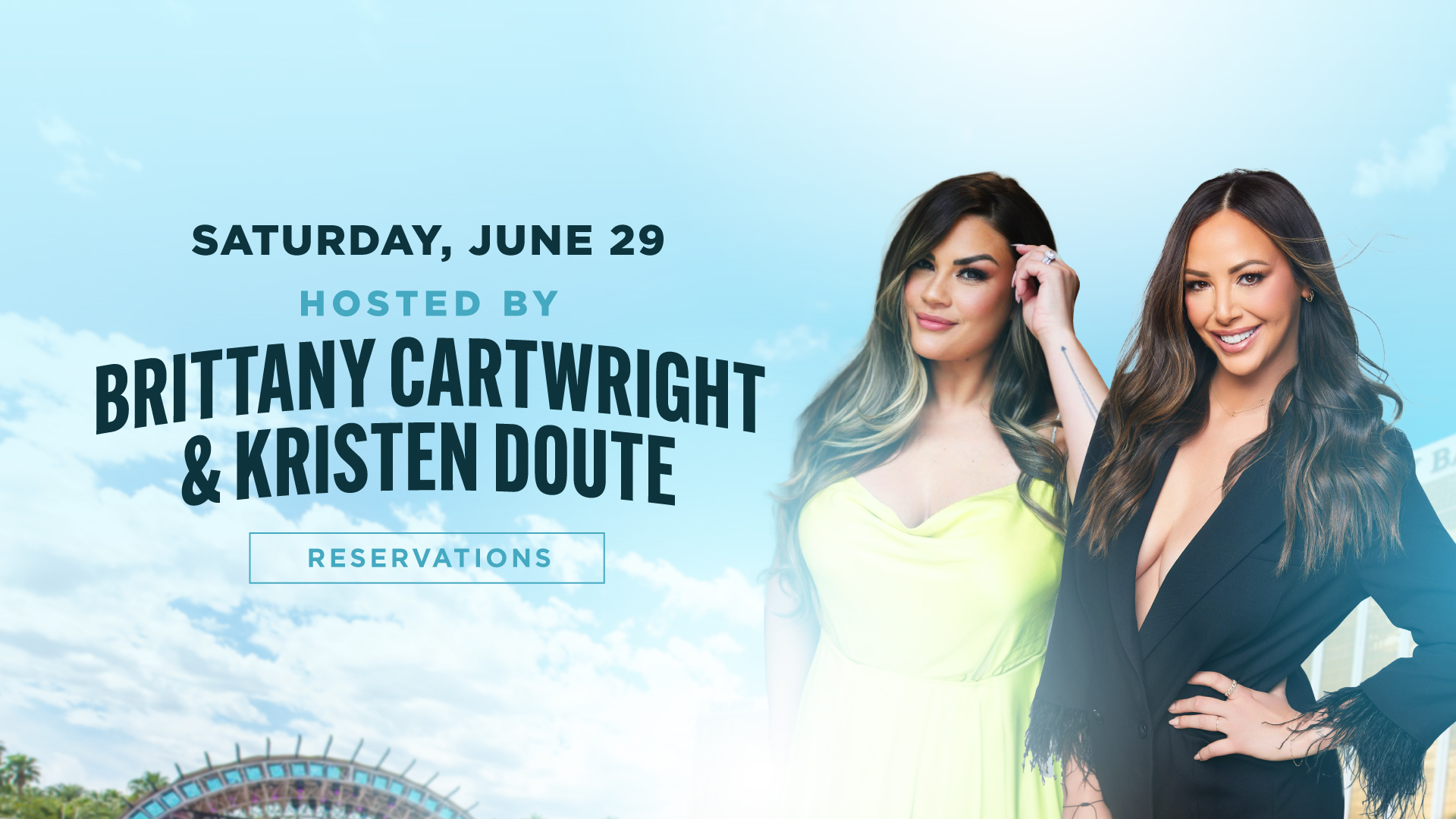 On Saturday, June 29th, Daylight Beach Club will host an exclusive event featuring Brittany Cartwright and Kristen Doute from the hit reality show Vanderpump Rules and the highly anticipated new show The Valley. These reality TV stars will not only be hosting but also guest bartending, bringing their unique flair and vibrant personalities to the poolside.