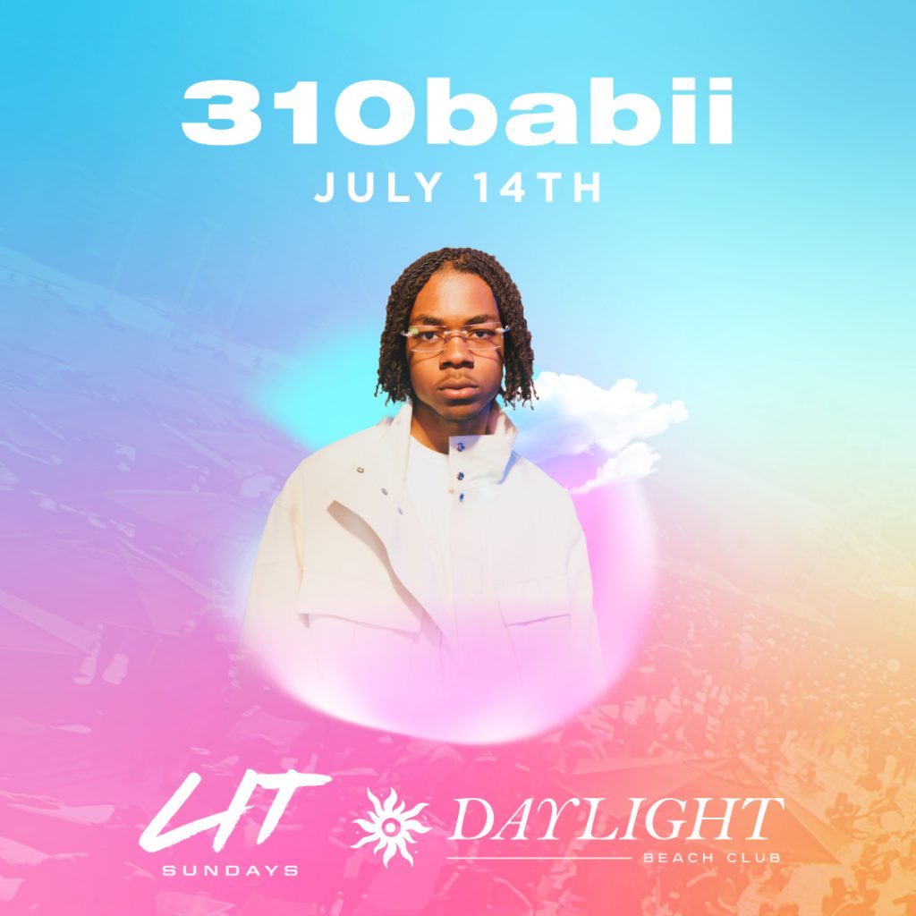 Welcome to the most anticipated event of the season—Lit Sunday at Daylight Beach Club! On June 14th, we're rolling out the red carpet for an exclusive back-to-back showcase featuring the incredible talents of Mariah The Scientist and 310BABII. This isn't just any ordinary Sunday; it's the ultimate kickoff for the NBA Summer League, and you're invited to be part of the brilliance. Find yourself basking in the sun, sipping on your favorite cocktails, and vibing the day away to the sensational sounds of two of the hottest artists in the game.