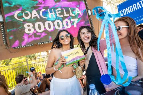 Grand Prize Winner of the Coachella Giveaway!