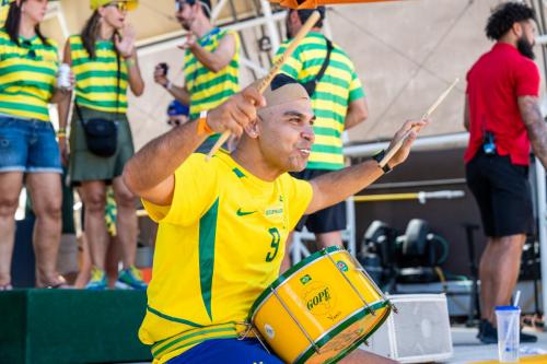 Copa America 24' Brazilian vs Paraguay Pool Party.