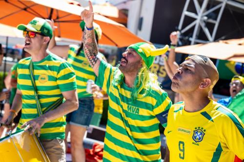 Copa America 24' Brazilian vs Paraguay Pool Party.